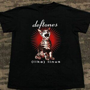 Deftones Like Linus Band T-shirt Black - L